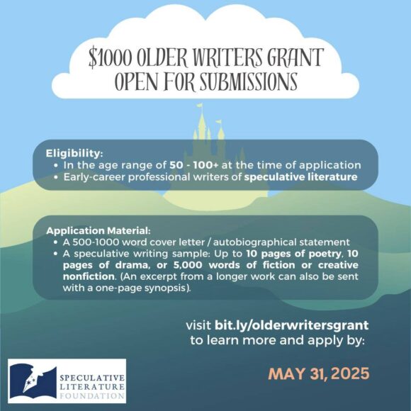 SLF Older Writers Grant